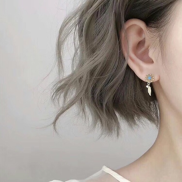 Dreamcatcher Sterling handmade Earrings - Picture 5 of 6